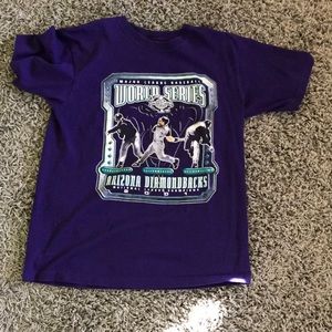 World Series Dbacks shirt 2001 large vintage